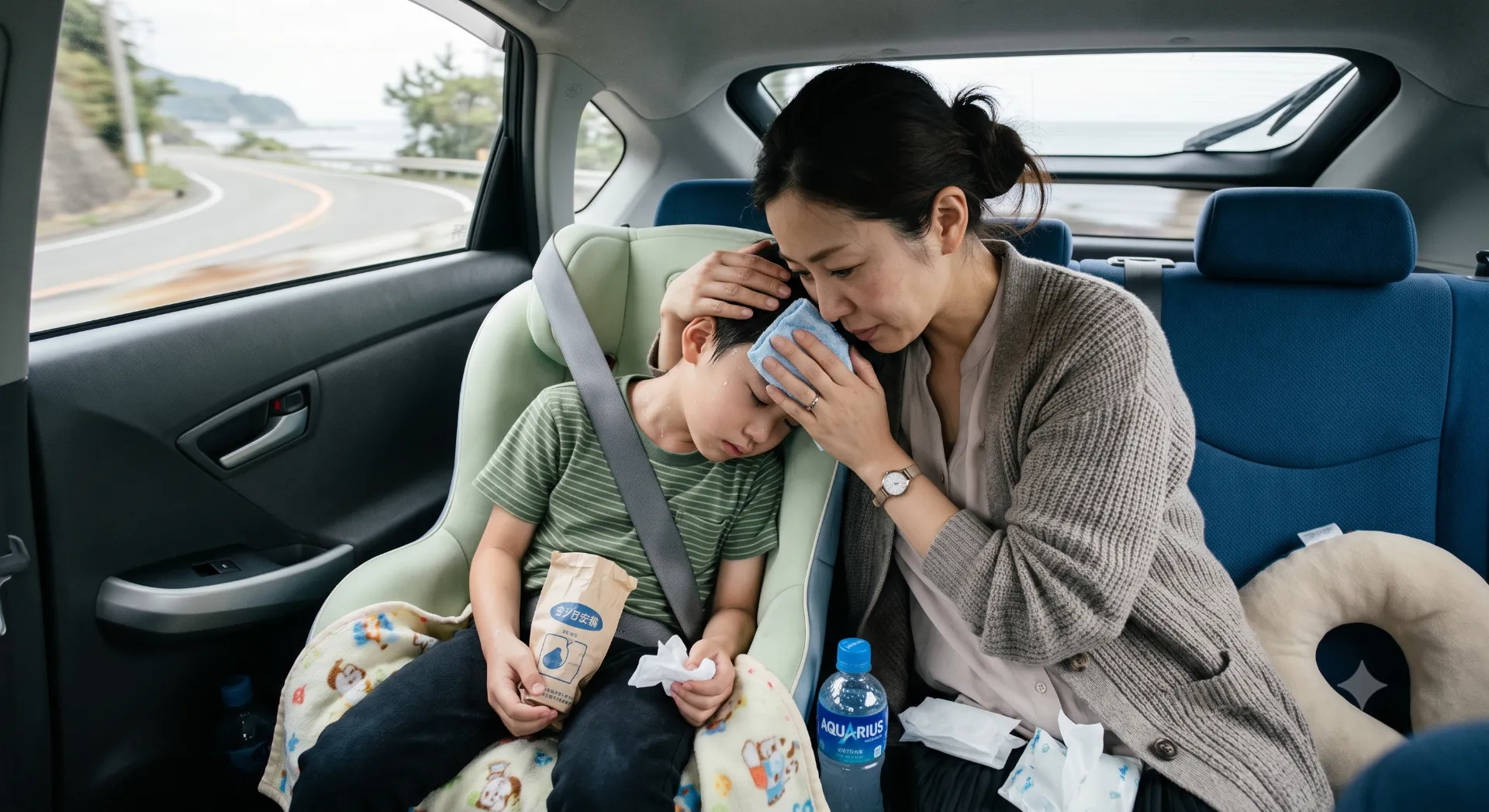 車酔い・乗り物酔い対策|原因や予防、酔ってしまったときの対処法